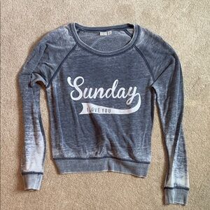 BP Gray 'Sunday I Love You' Sweatshirt